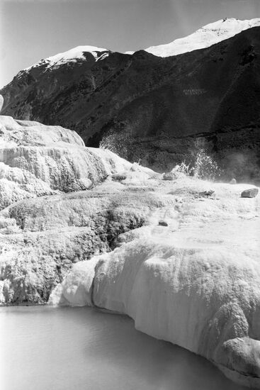 Geothermal mineral springs in Tajikistan