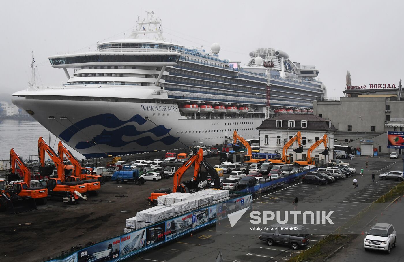 Russia Diamond Princess Cruise Ship