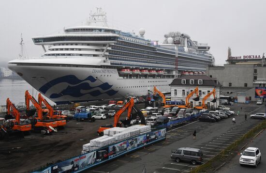 Russia Diamond Princess Cruise Ship