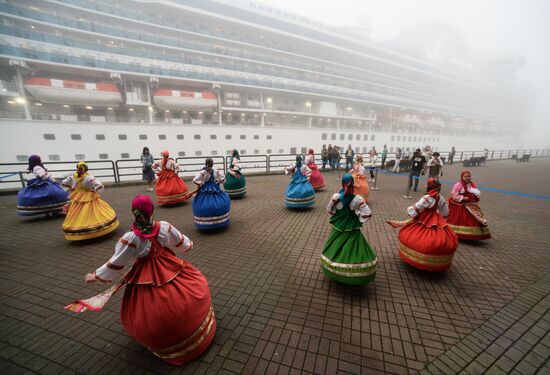 Russia Diamond Princess Cruise Ship
