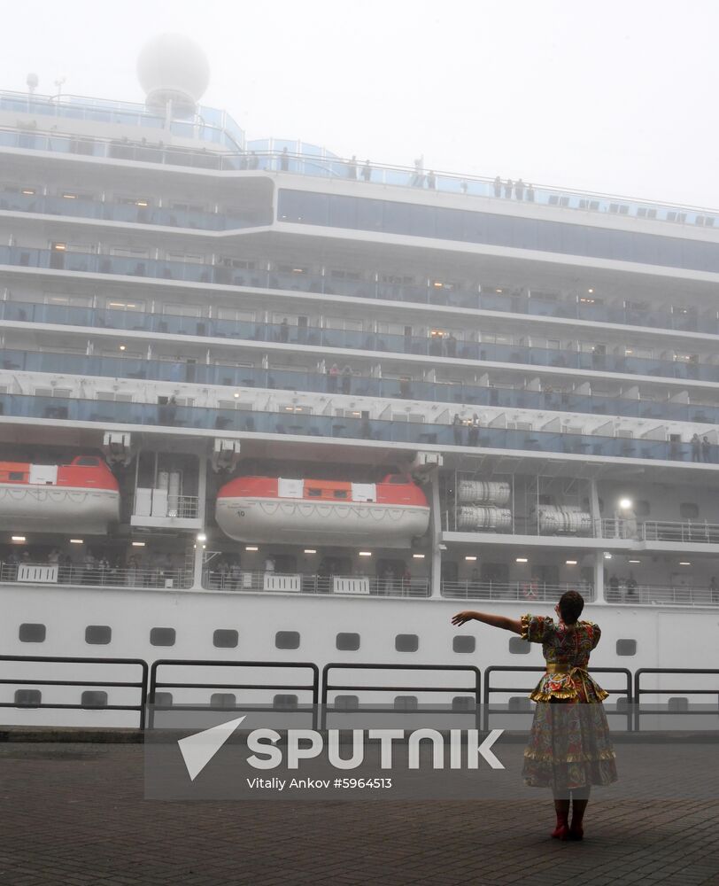 Russia Diamond Princess Cruise Ship