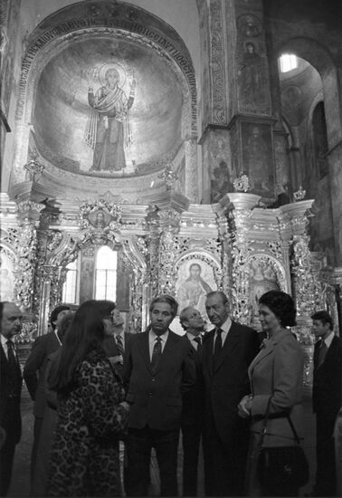 UN Secretary-General Kurt Waldheim visits USSR