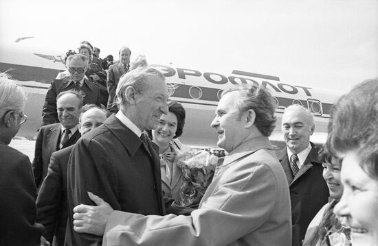 UN Secretary-General Kurt Waldheim visits USSR