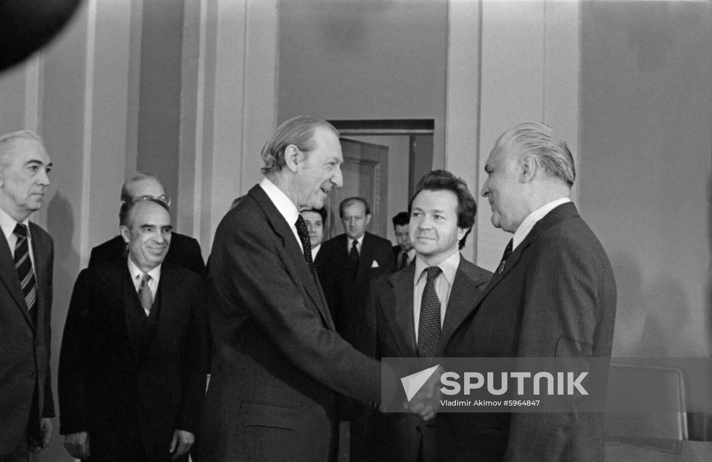 UN Secretary-General Kurt Waldheim visits USSR