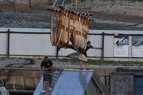 Russia Whale Jail