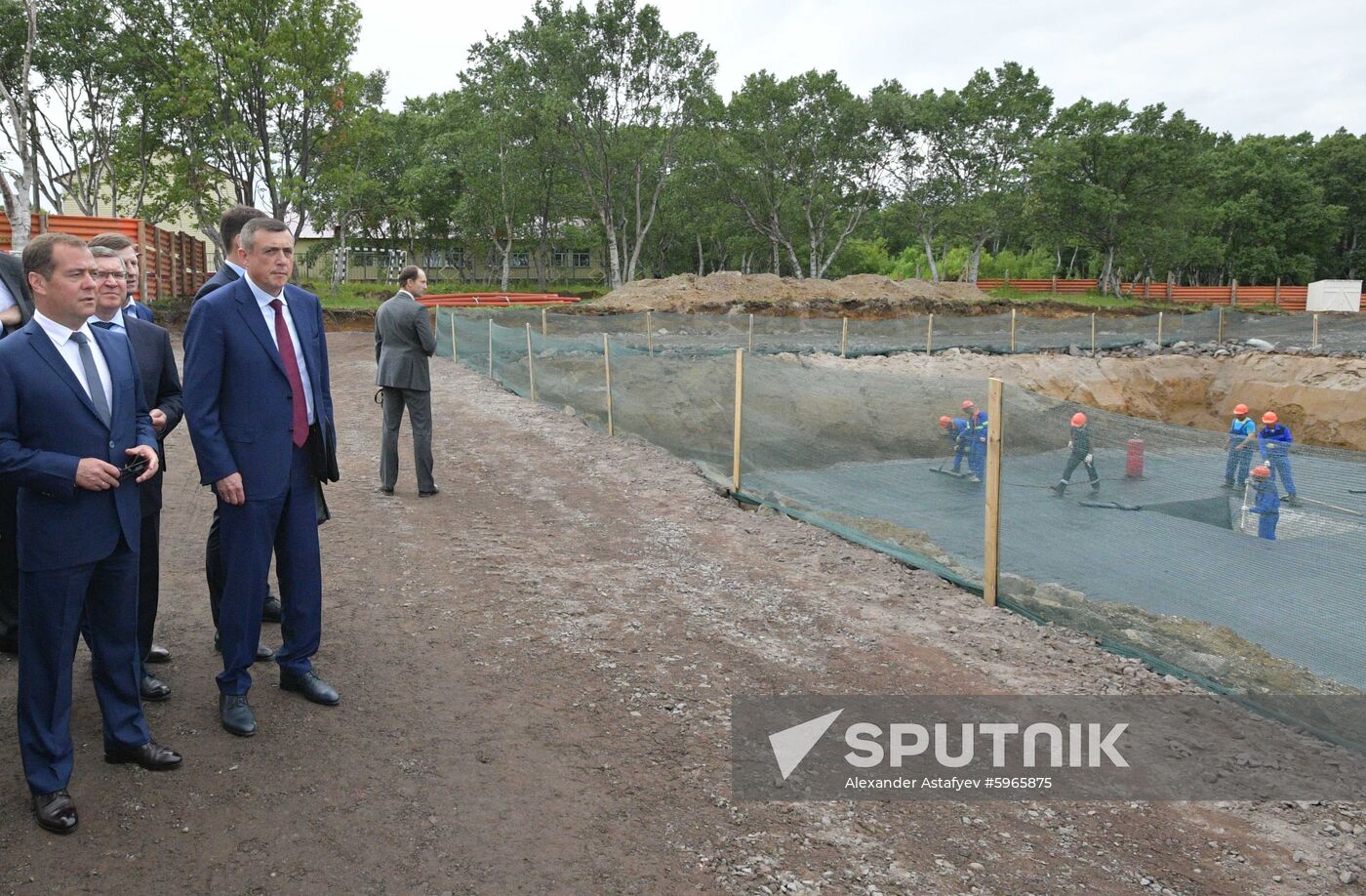 Russia Medvedev Kurils