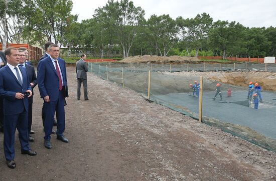 Russia Medvedev Kurils