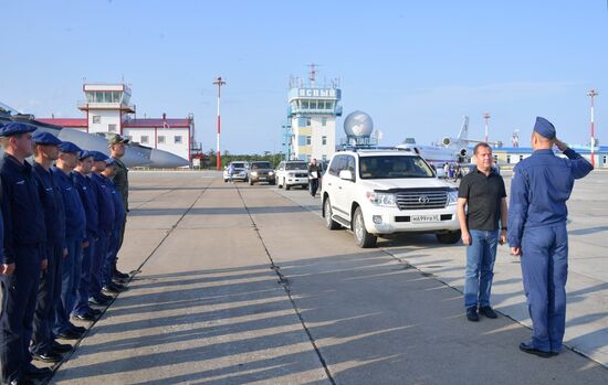 Russia Medvedev Kurils