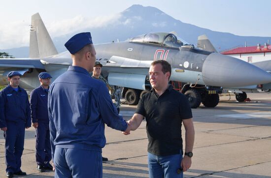 Russia Medvedev Kurils