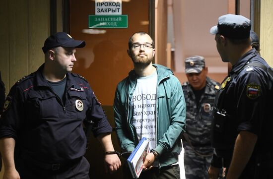 Russia Protests Court