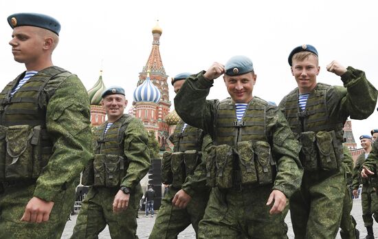 Russia Paratroopers Day