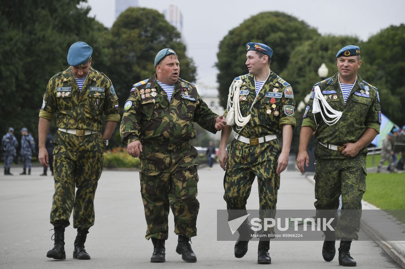 Russia Paratroopers Day
