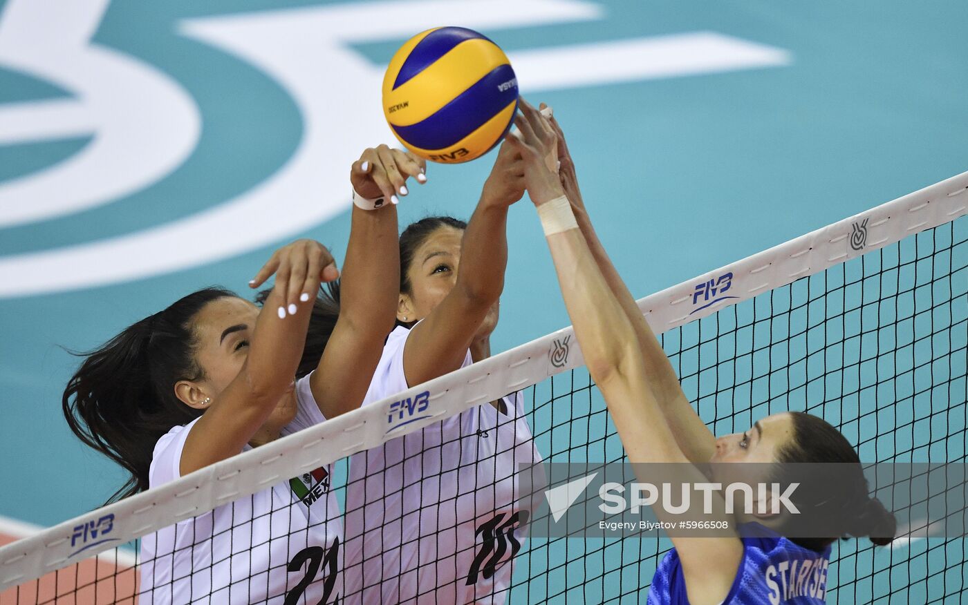 Russia Volleyball 2020 Olympic Qualifiers Russia - Mexico