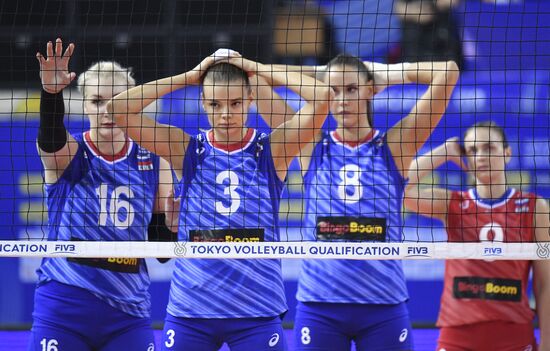 Russia Volleyball 2020 Olympic Qualifiers Russia - Mexico