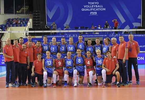 Russia Volleyball 2020 Olympic Qualifiers Russia - Mexico