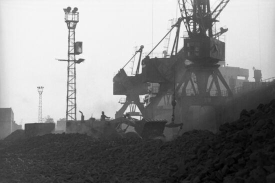 Coal production for a thermal power plant in Neyveli