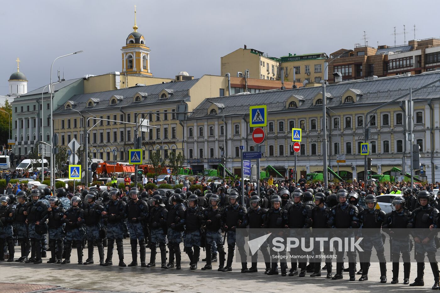 Russia Moscow Parliament Elections Protests