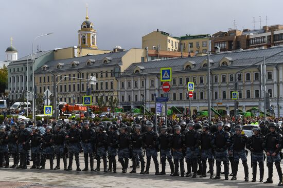 Russia Moscow Parliament Elections Protests