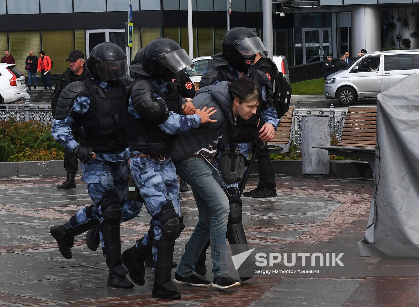 Russia Moscow Parliament Elections Protests
