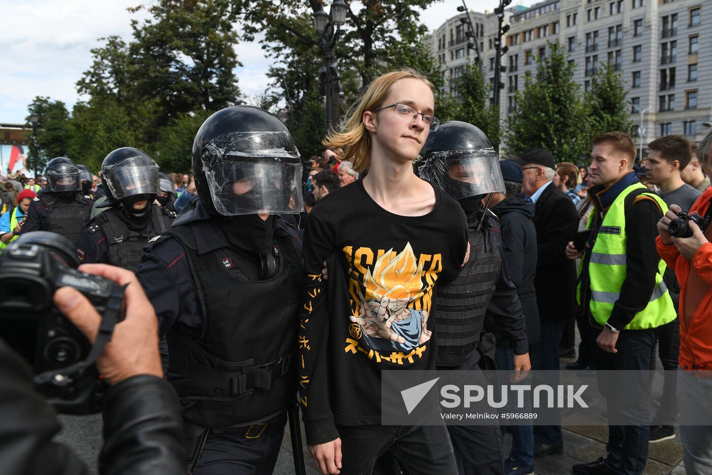 Russia Moscow Parliament Elections Protests