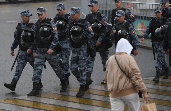 Russia Moscow Parliament Elections Protests