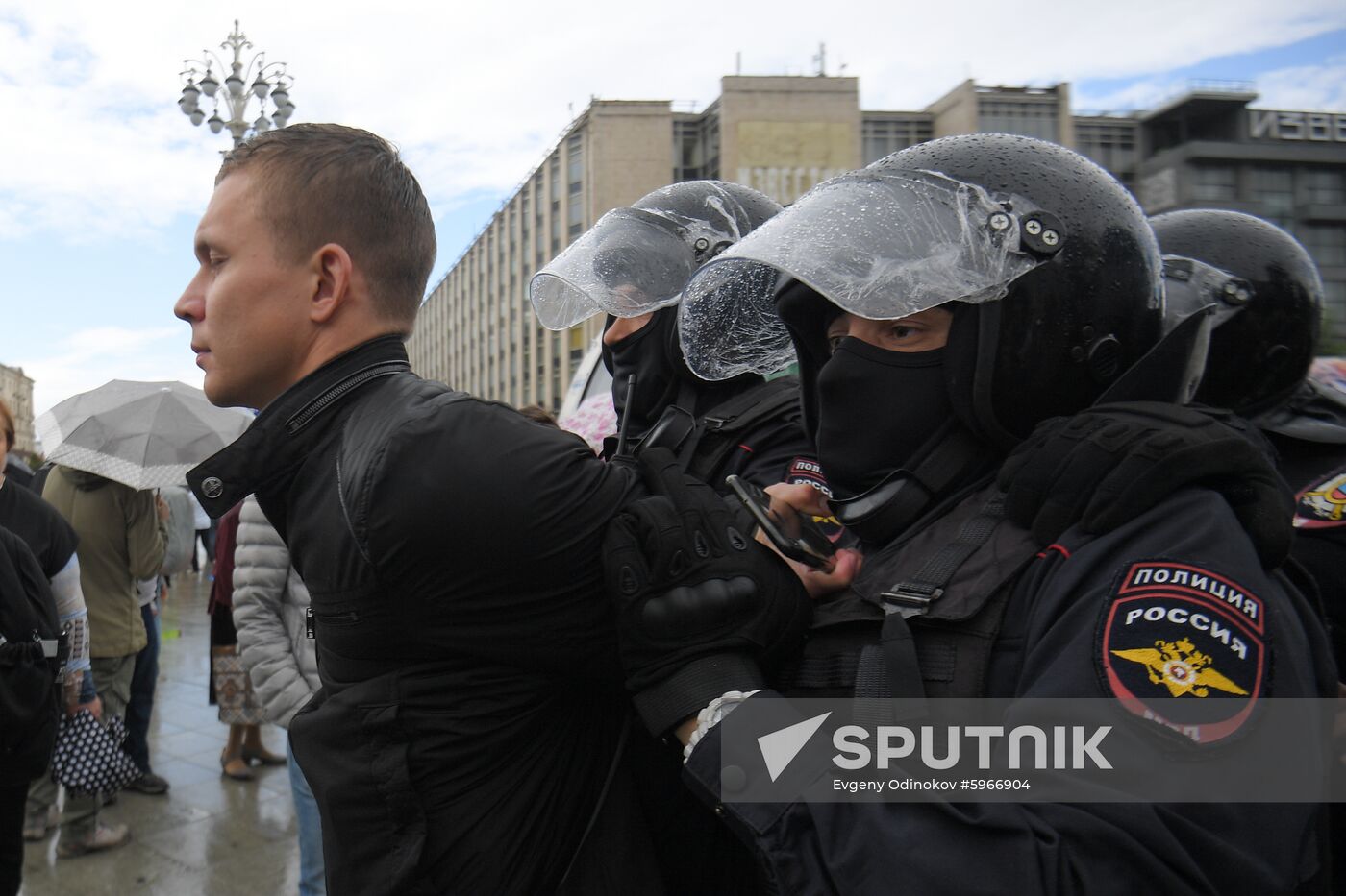 Russia Moscow Parliament Elections Protests