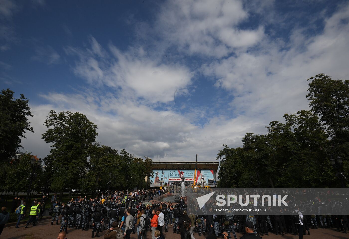 Russia Moscow Parliament Elections Protests