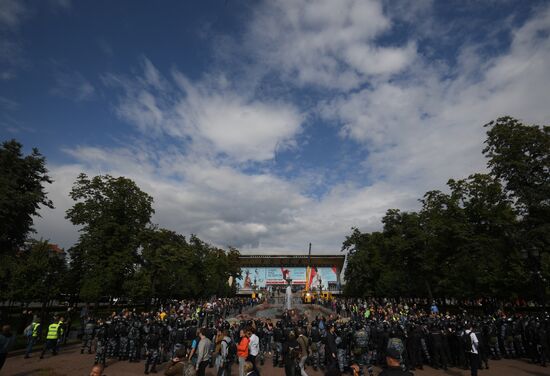 Russia Moscow Parliament Elections Protests