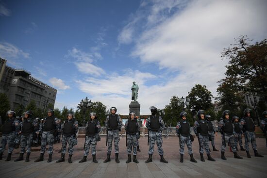 Russia Moscow Parliament Elections Protests