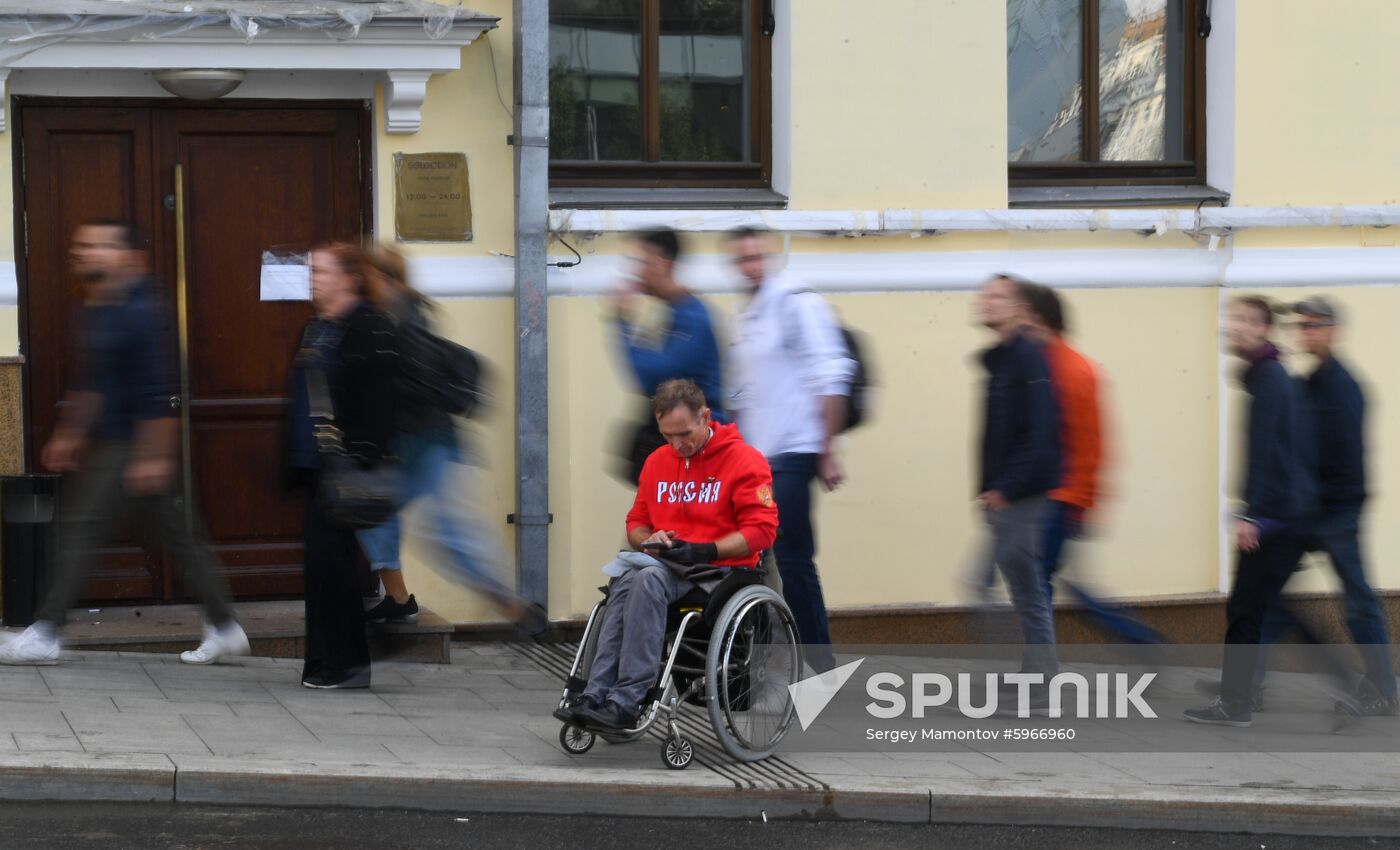 Russia Moscow Parliament Elections Protests