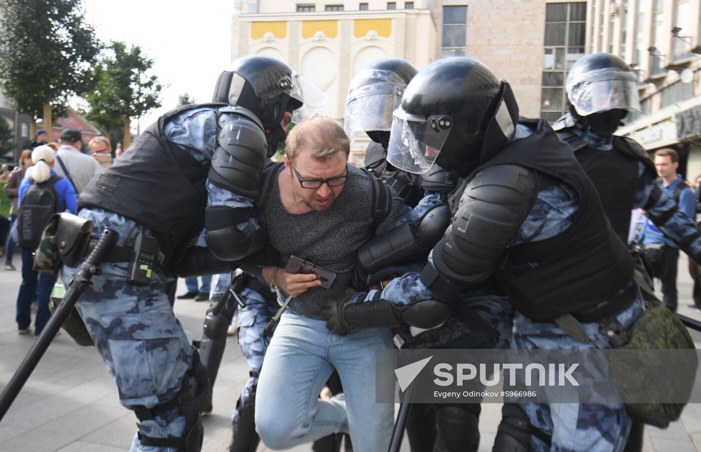 Russia Moscow Parliament Elections Protests