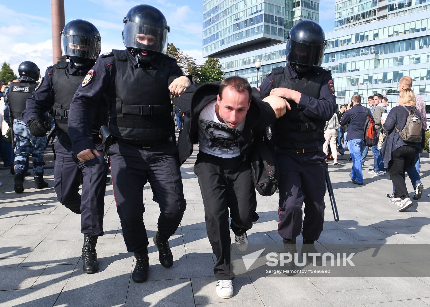 Russia Moscow Parliament Elections Protests