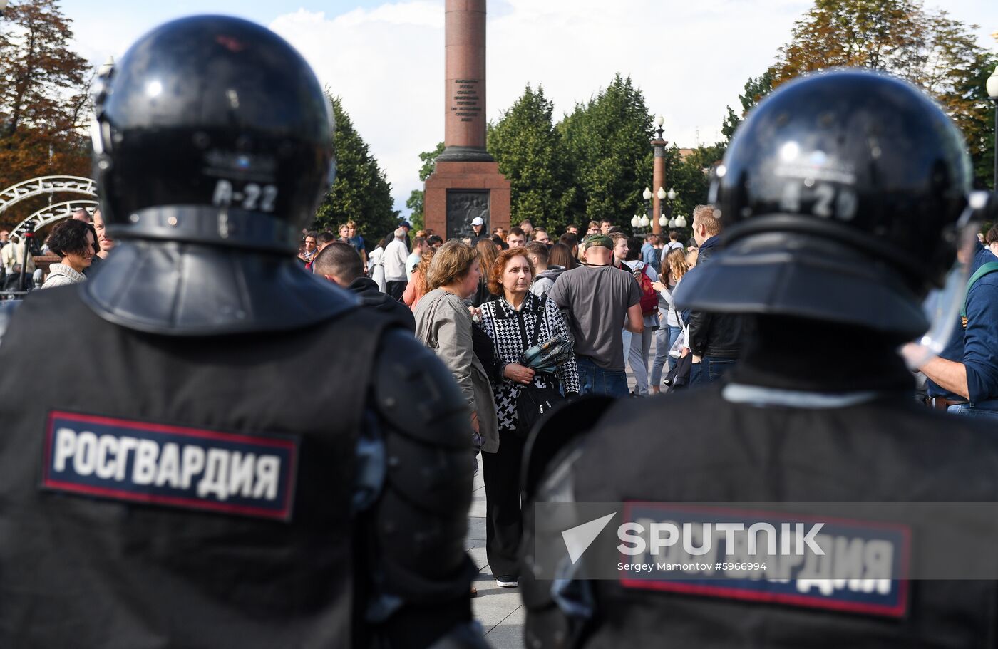 Russia Moscow Parliament Elections Protests
