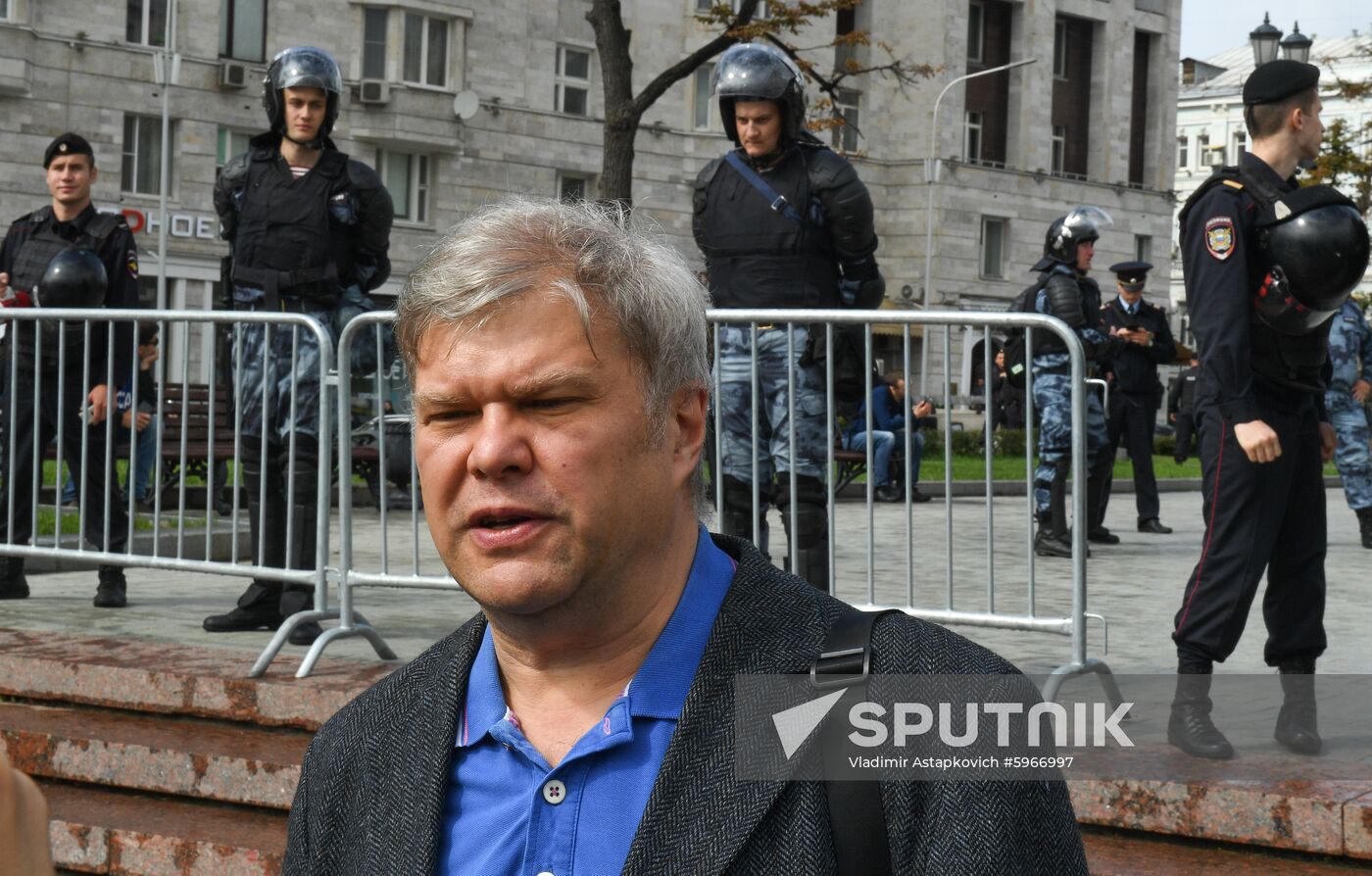 Russia Moscow Parliament Elections Protests