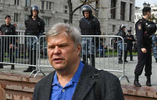 Russia Moscow Parliament Elections Protests