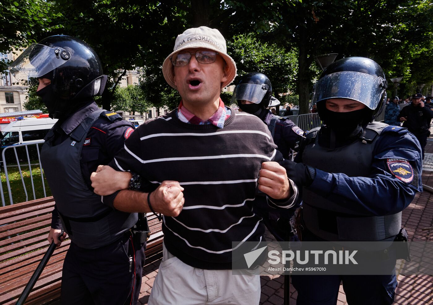 Russia Moscow Parliament Elections Protests