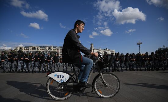 Russia Moscow Parliament Elections Protests