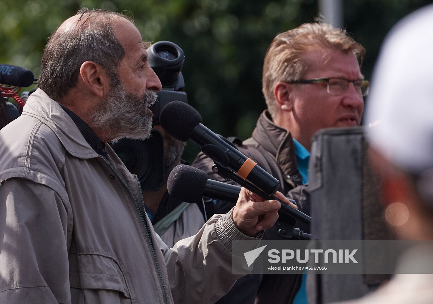 Russia Moscow Parliament Elections Protests