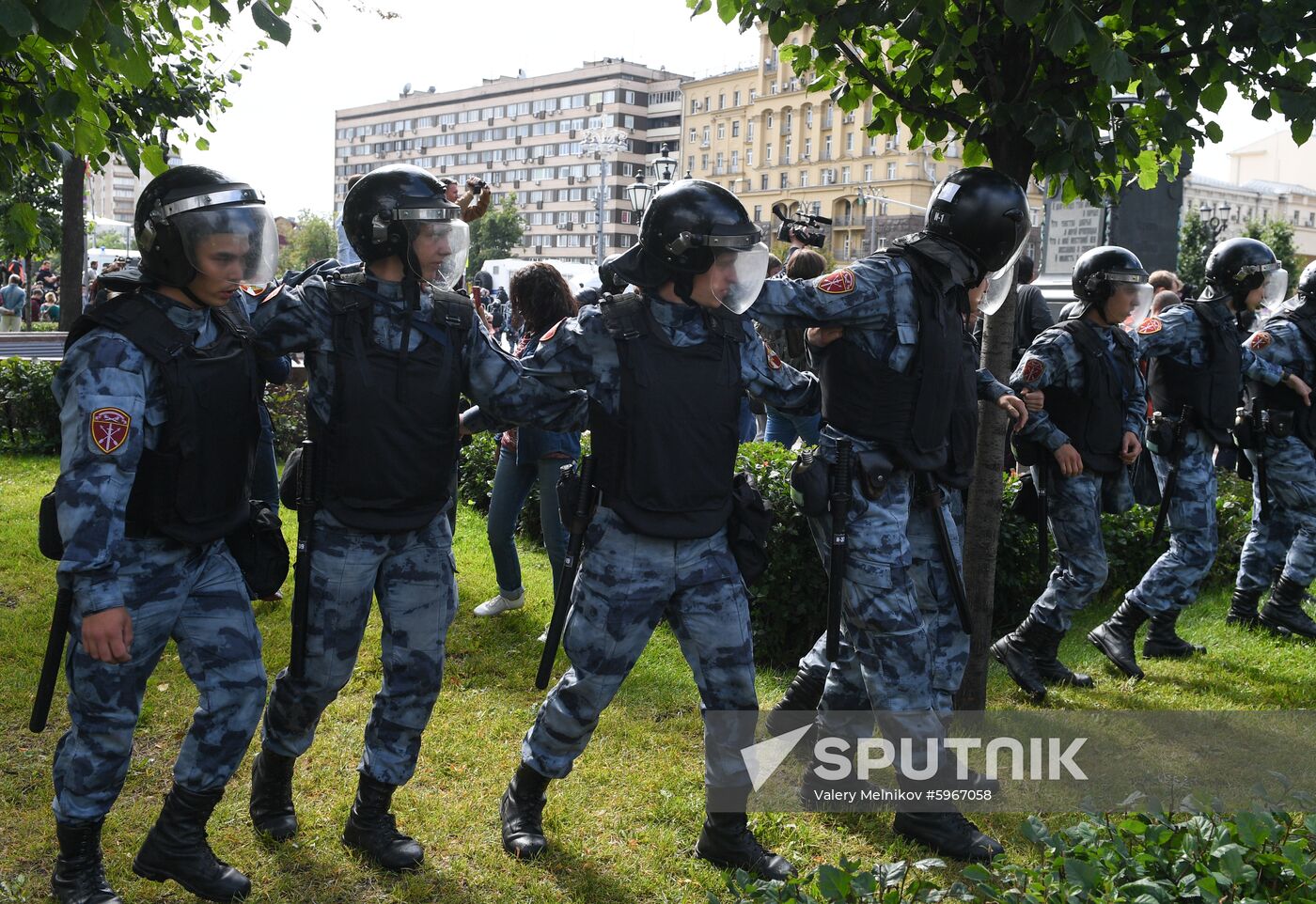 Russia Moscow Parliament Elections Protests