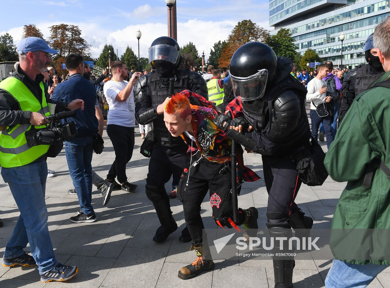 Russia Moscow Parliament Elections Protests