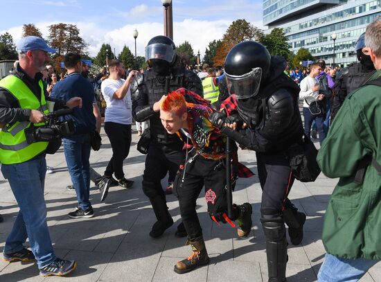 Russia Moscow Parliament Elections Protests