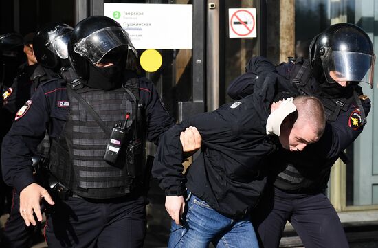 Russia Moscow Parliament Elections Protests
