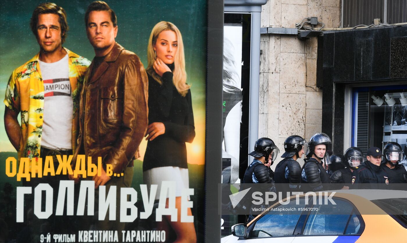 Russia Moscow Parliament Elections Protests
