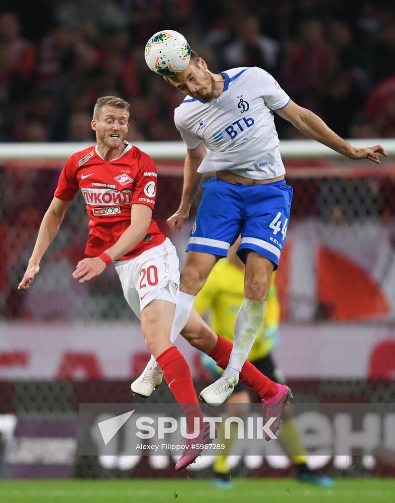 Russia Soccer Premier-League Spartak - Dinamo