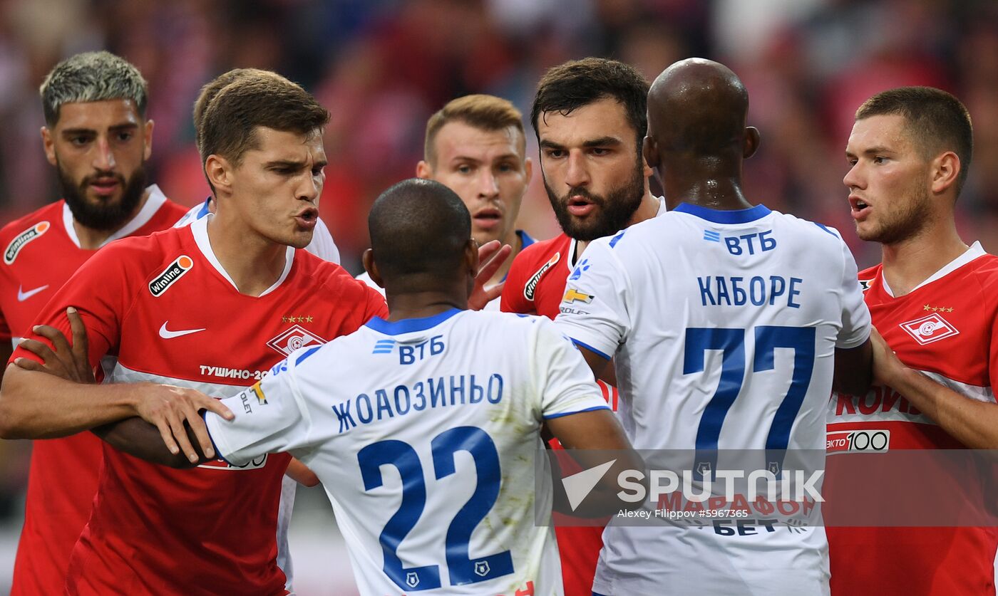 Russia Soccer Premier-League Spartak - Dinamo