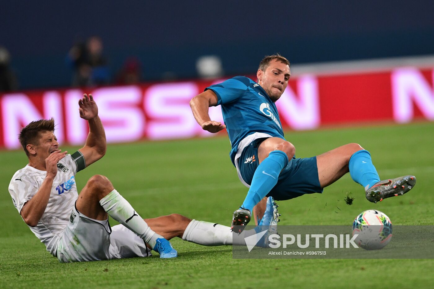 Russia Soccer Premier-League Zenit - Krasnodar