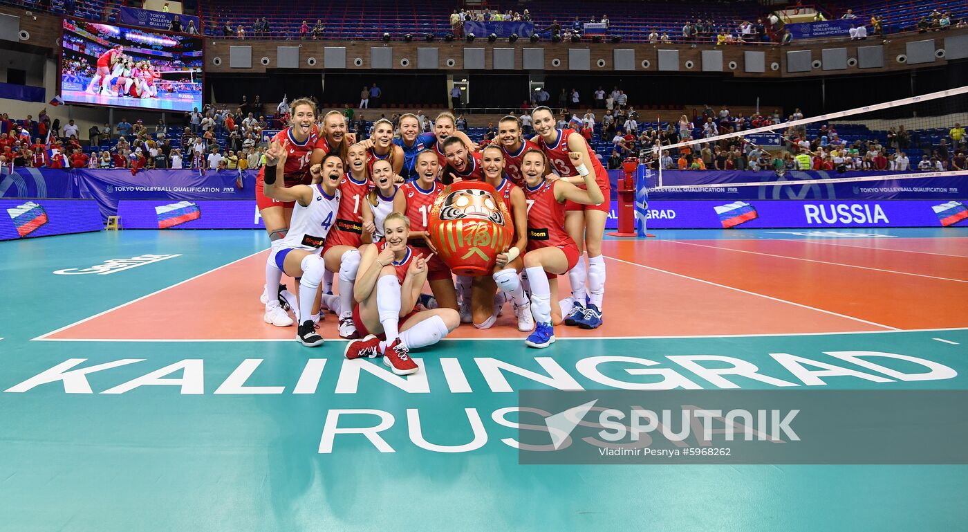 Russia Volleyball 2020 Olympic Qualifiers Russia - South Korea