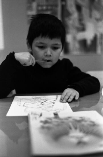 Experimental children's architecture studio in Moscow