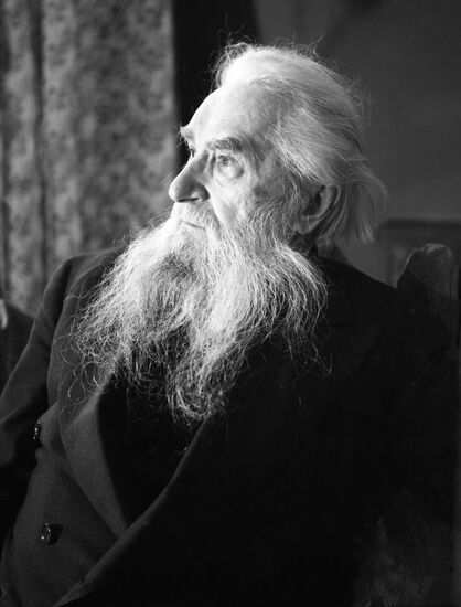 Sculptor Sergei Konyonkov