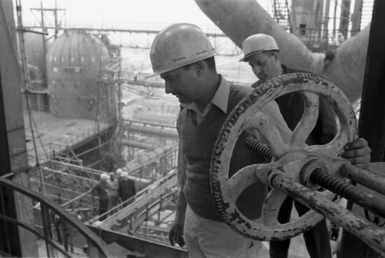 Construction of metallurgical plant in Bokaro